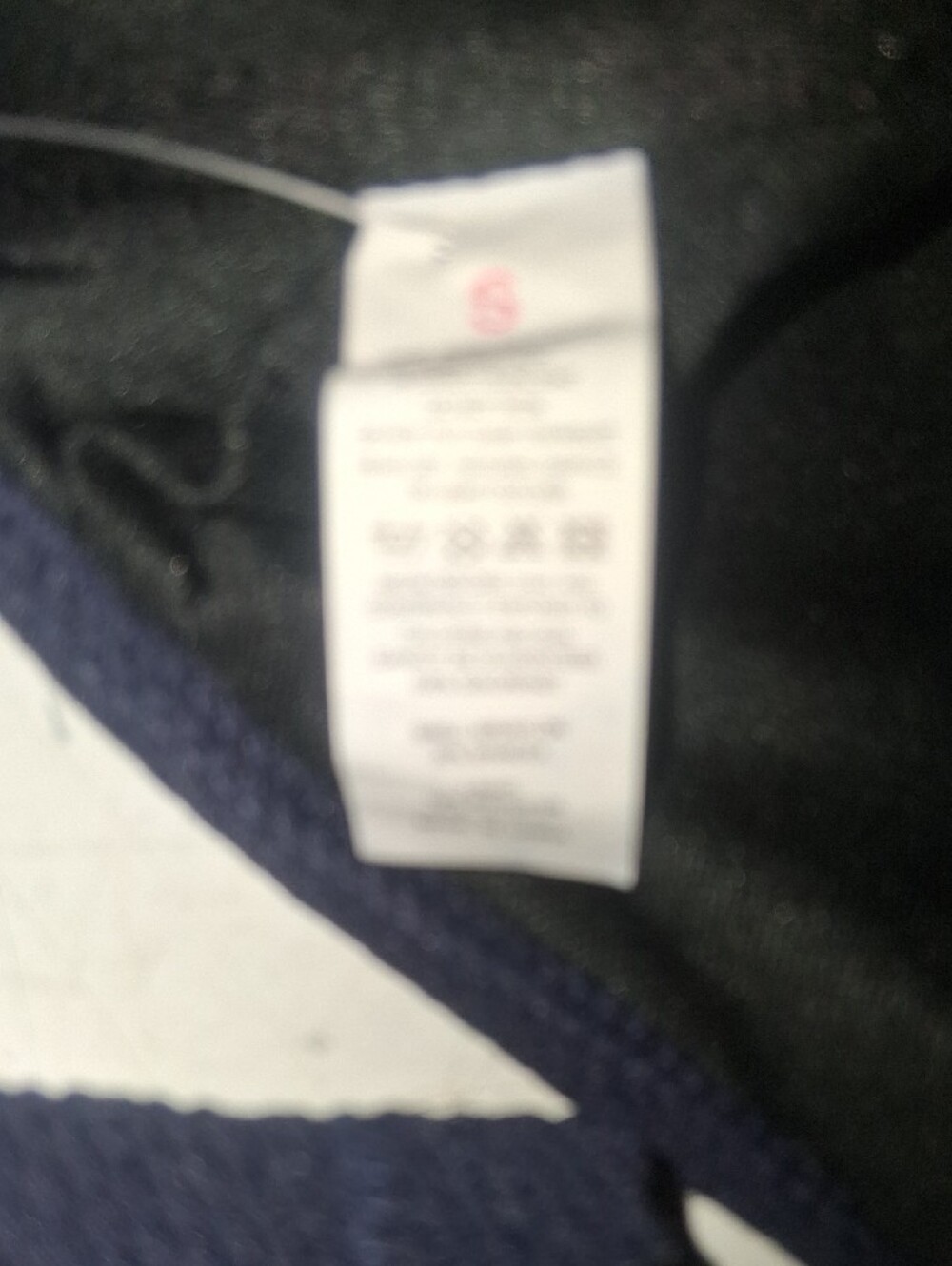 NWT Molybell Navy Blue Ribbed Scalloped Bikini Set Size S - Picture 8 of 9
